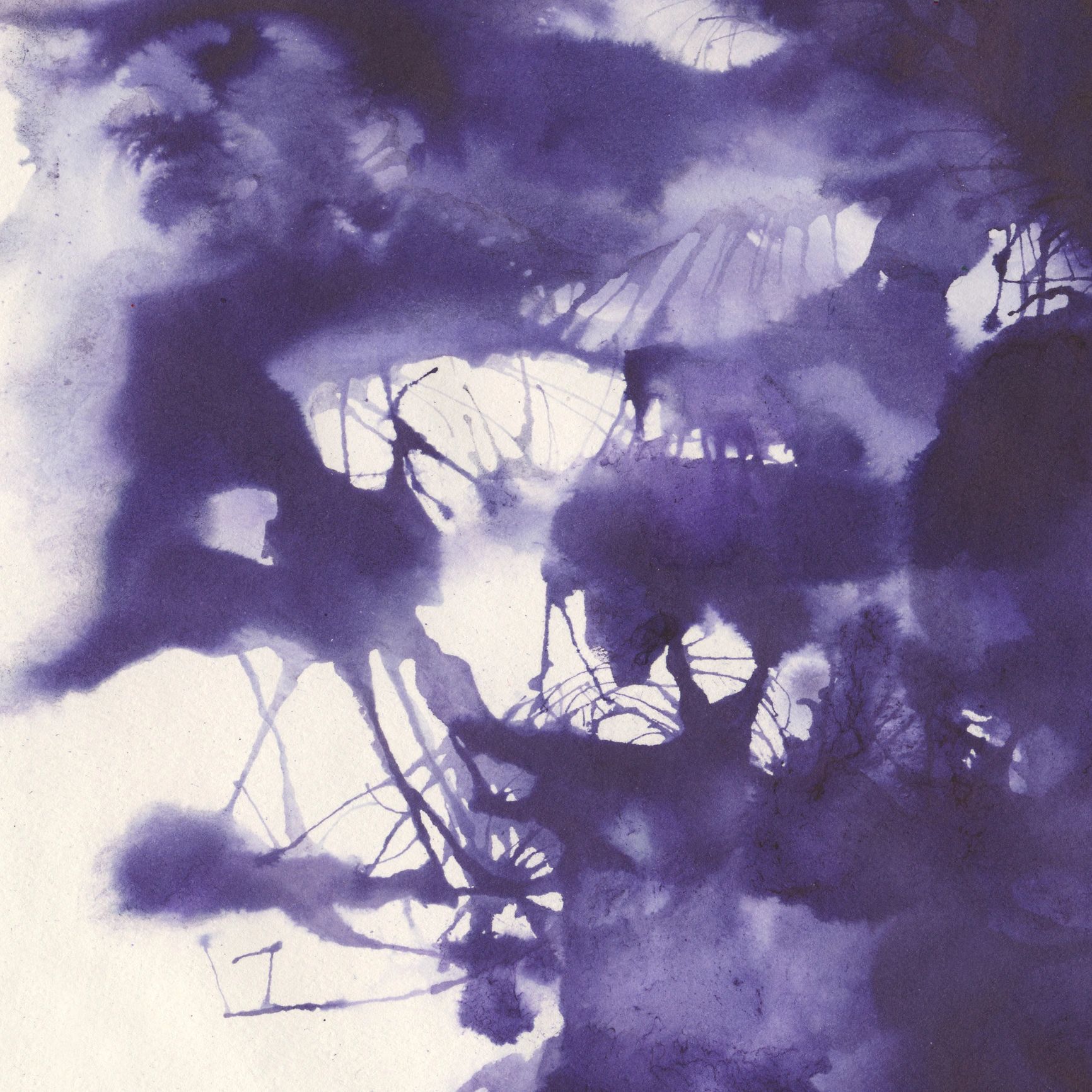 Watercolor paint texture in soft artistic tones